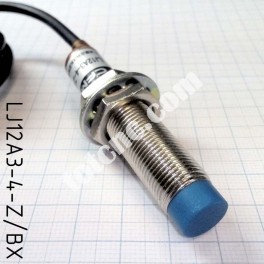Датчик індуктивний циліндричний LJ12A3-4-Z/BX NPN NO