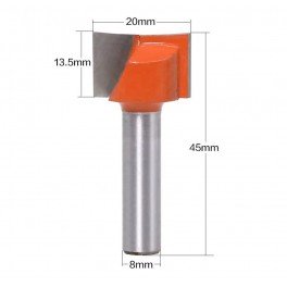 8х20х13.5мм фреза торцева для ЧПУ 
