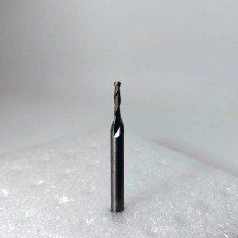 3.175x1.5x6мм фреза кінцева двозахідна зі сферичним кінчиком