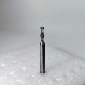 3.175x2x8мм фреза кінцева двозахідна зі сферичним кінчиком