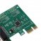 Параллельный порт LPT (плата расширения) DB25 25pin для PCI-E Express