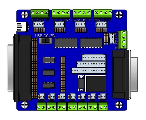 Внешний вид сверху платы HY-JKM5 (BB5002) Плата JHY-JKM5 (BB5002) вид сверху
